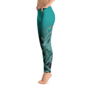 Teal Octopus Leggings